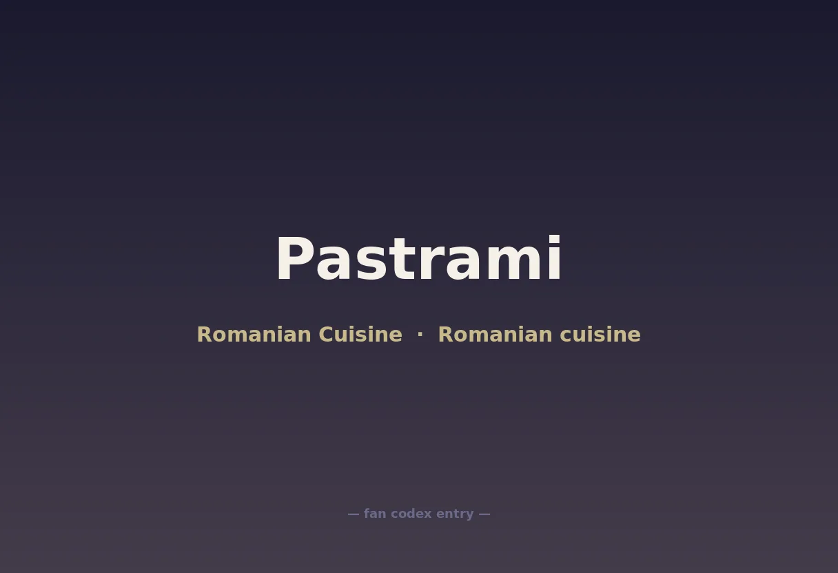 Pastrami