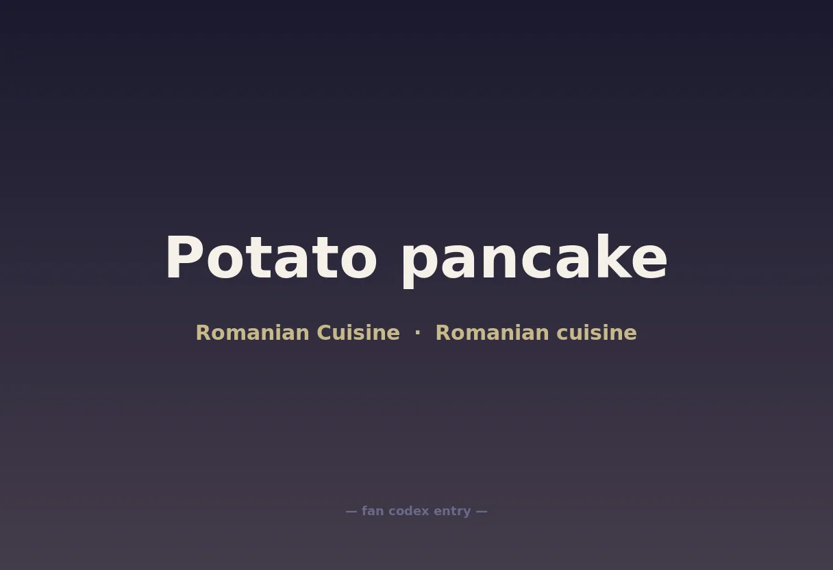Potato pancake