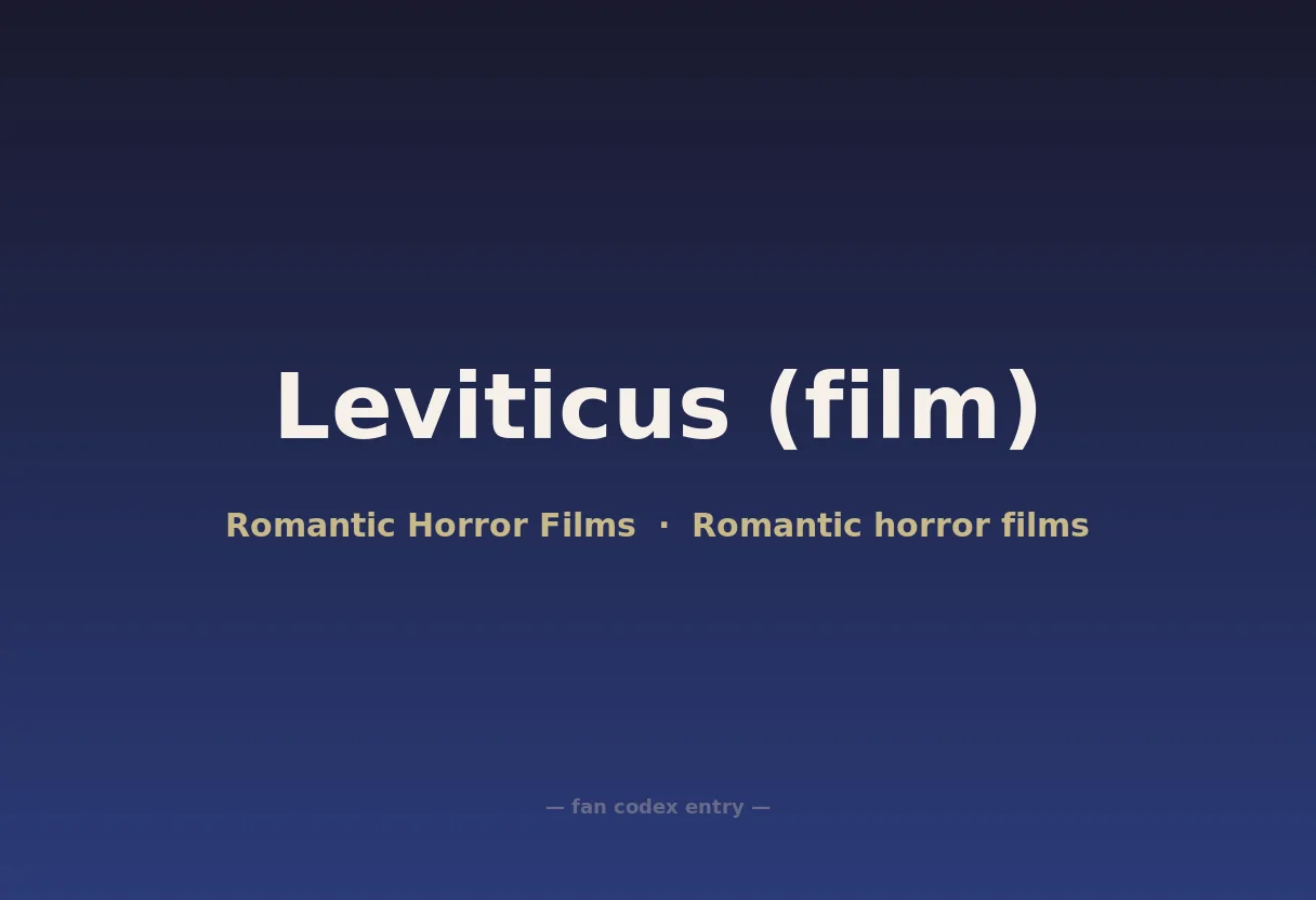 Leviticus (film)