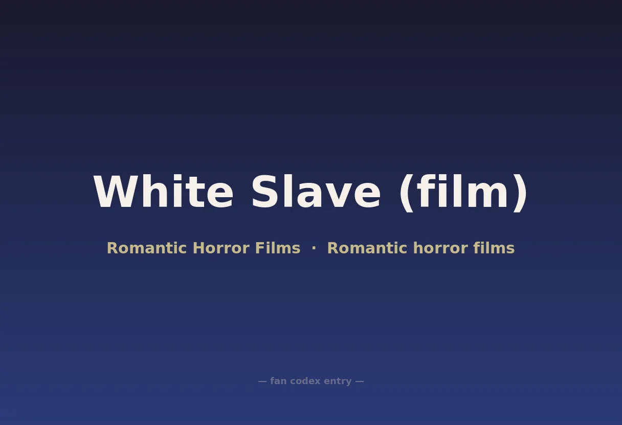White Slave (film)