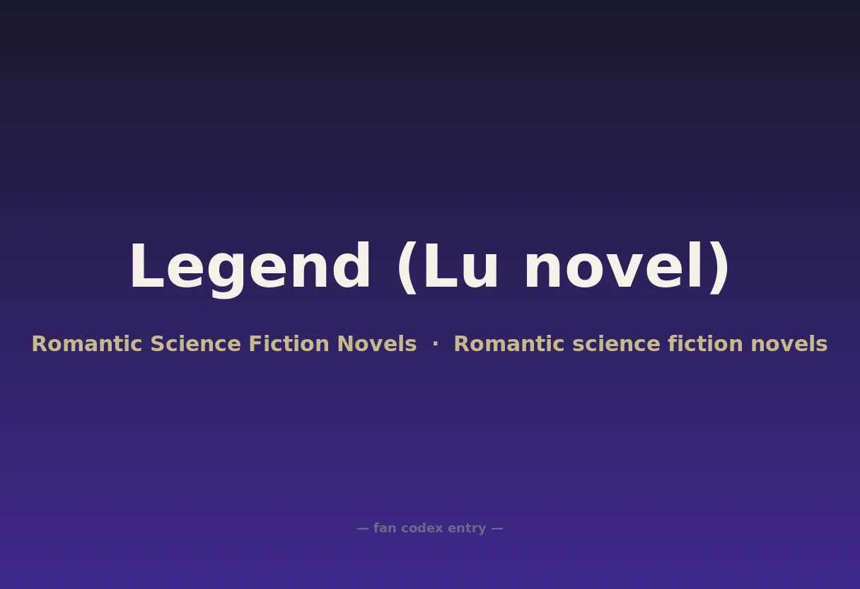 Legend (Lu novel)