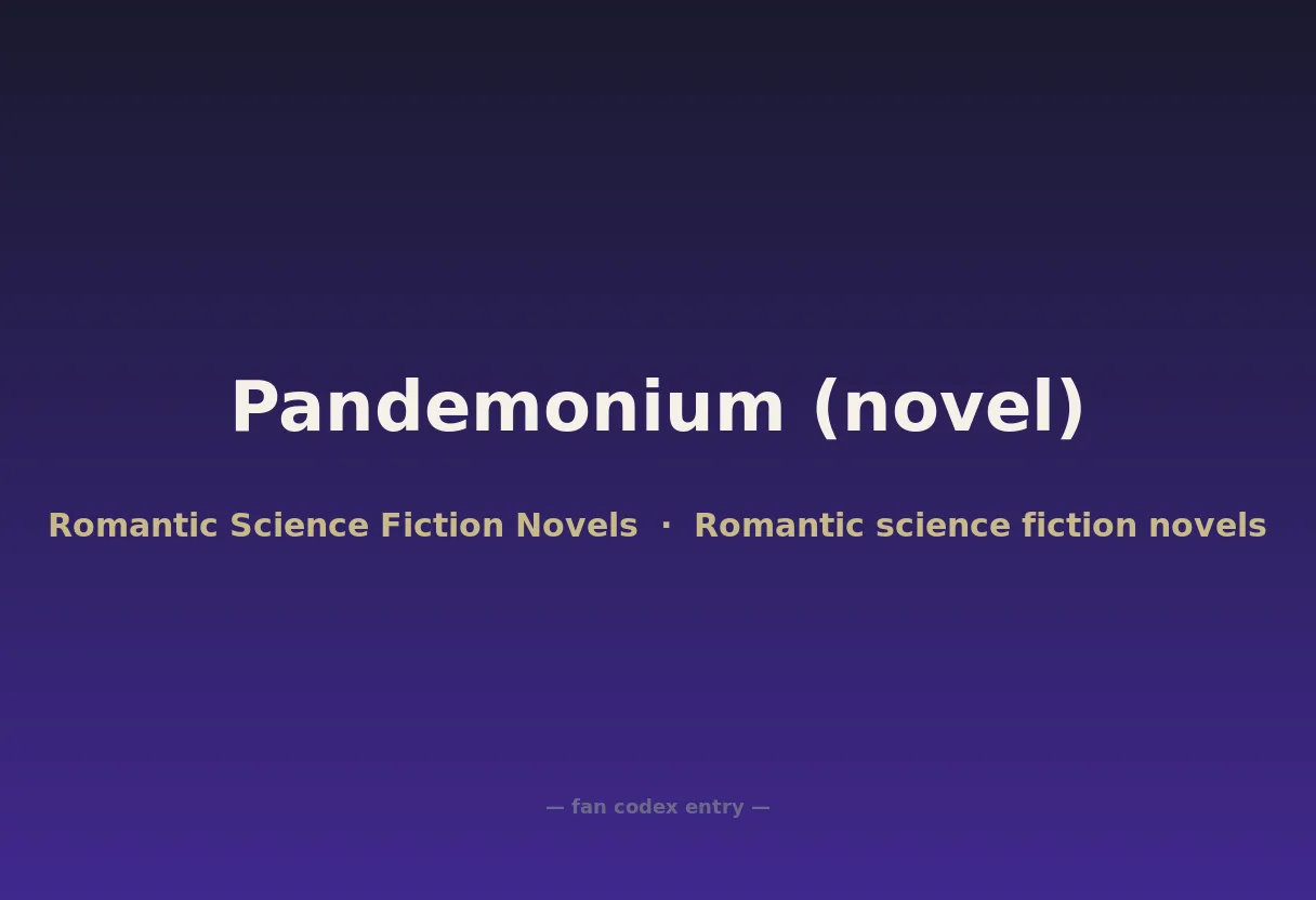 Pandemonium (novel)