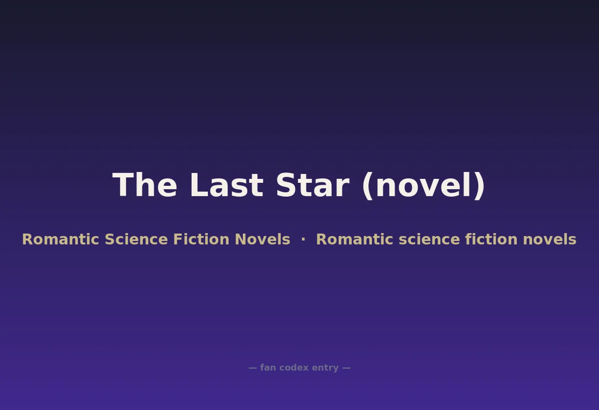 The Last Star (novel)