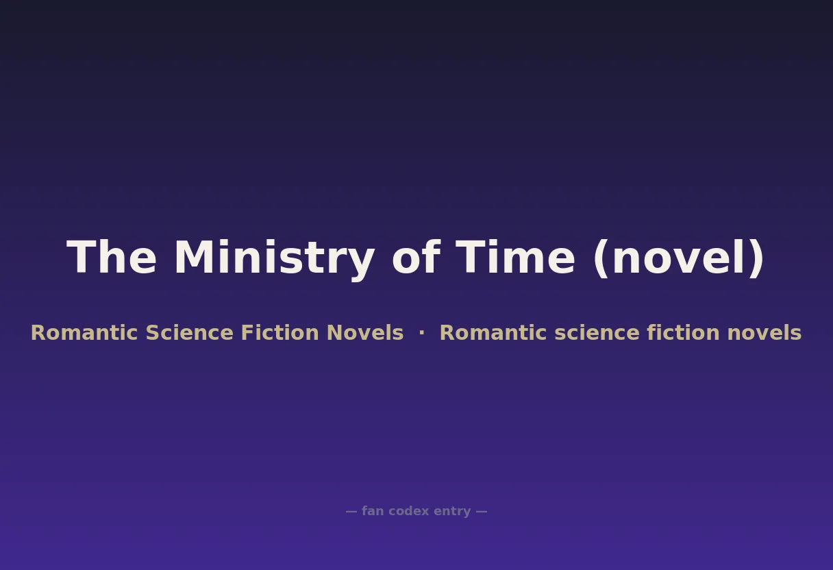 The Ministry of Time (novel)