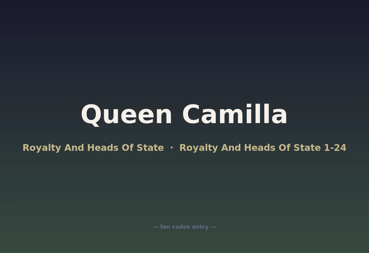 Queen Camilla