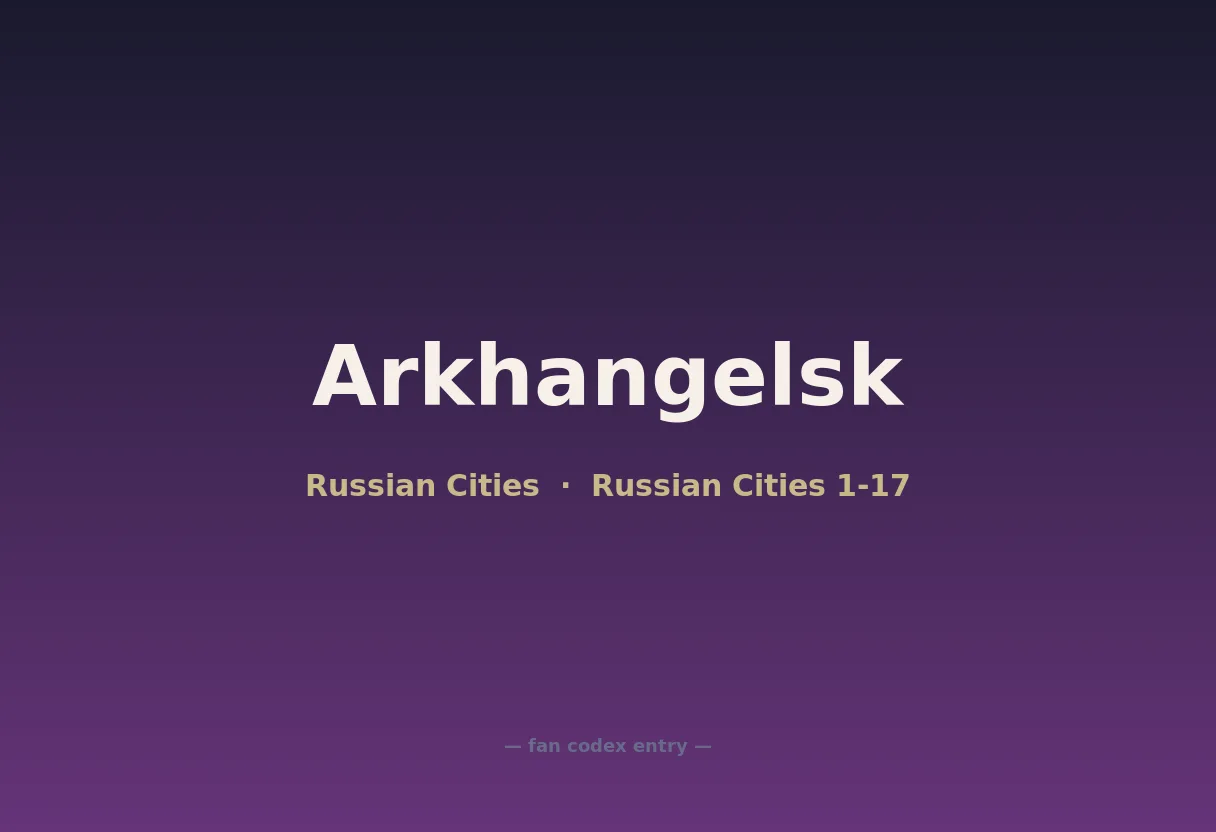 Arkhangelsk