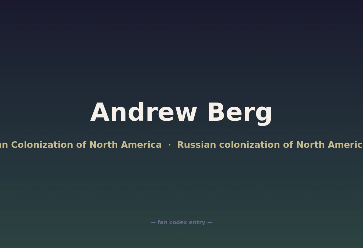Andrew Berg