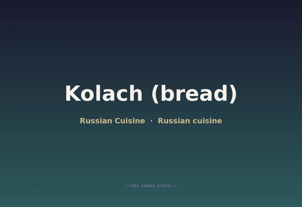Kolach (bread)