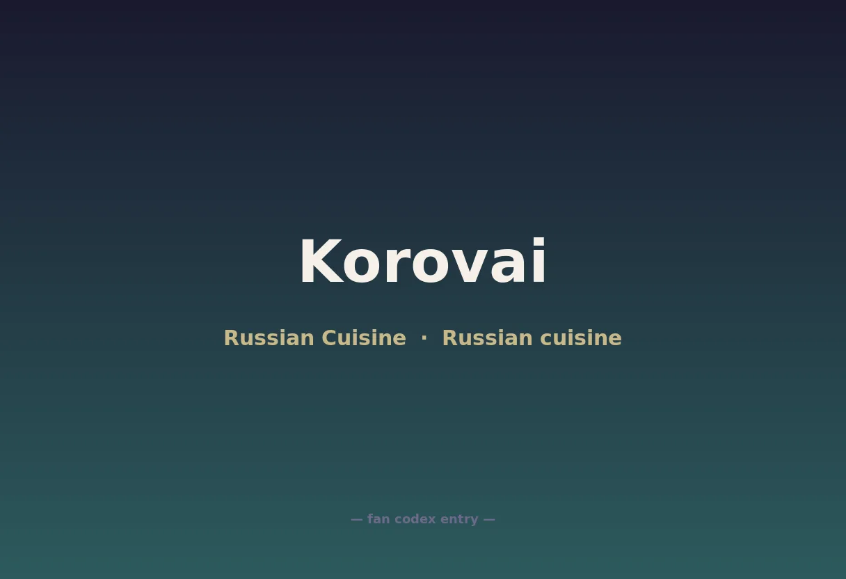 Korovai