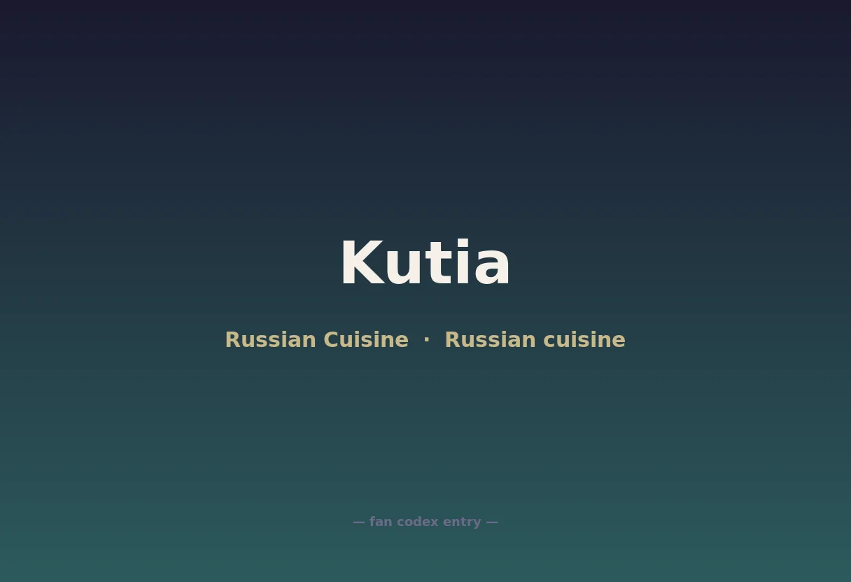 Kutia