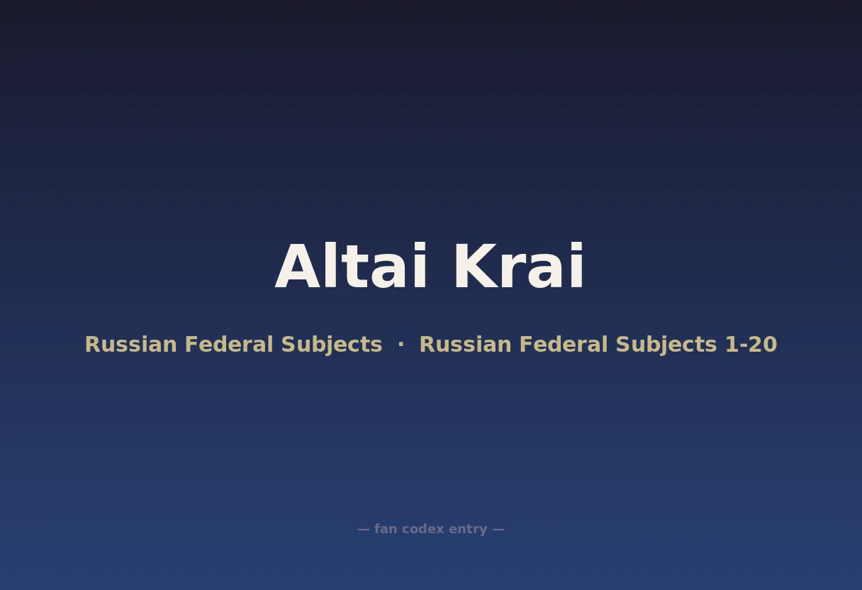 Altai Krai