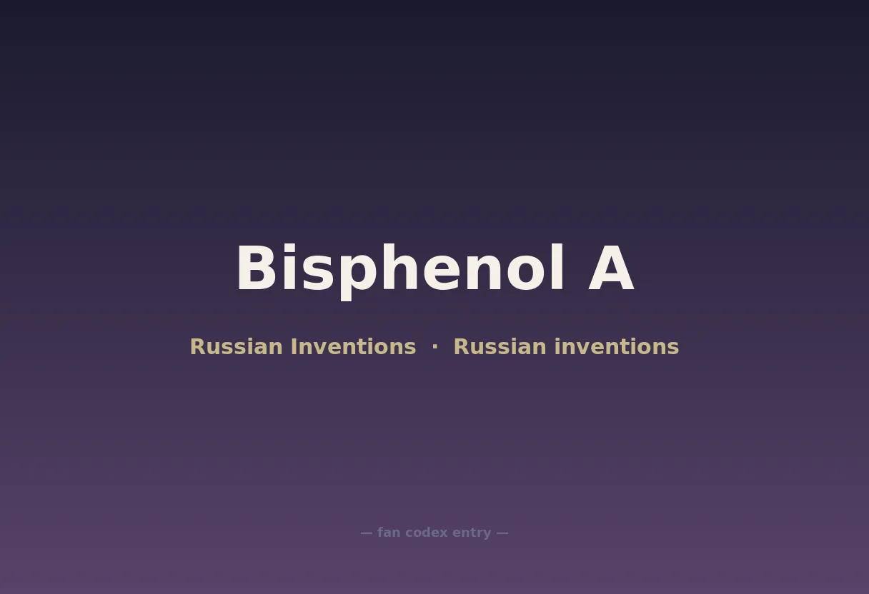 Bisphenol A