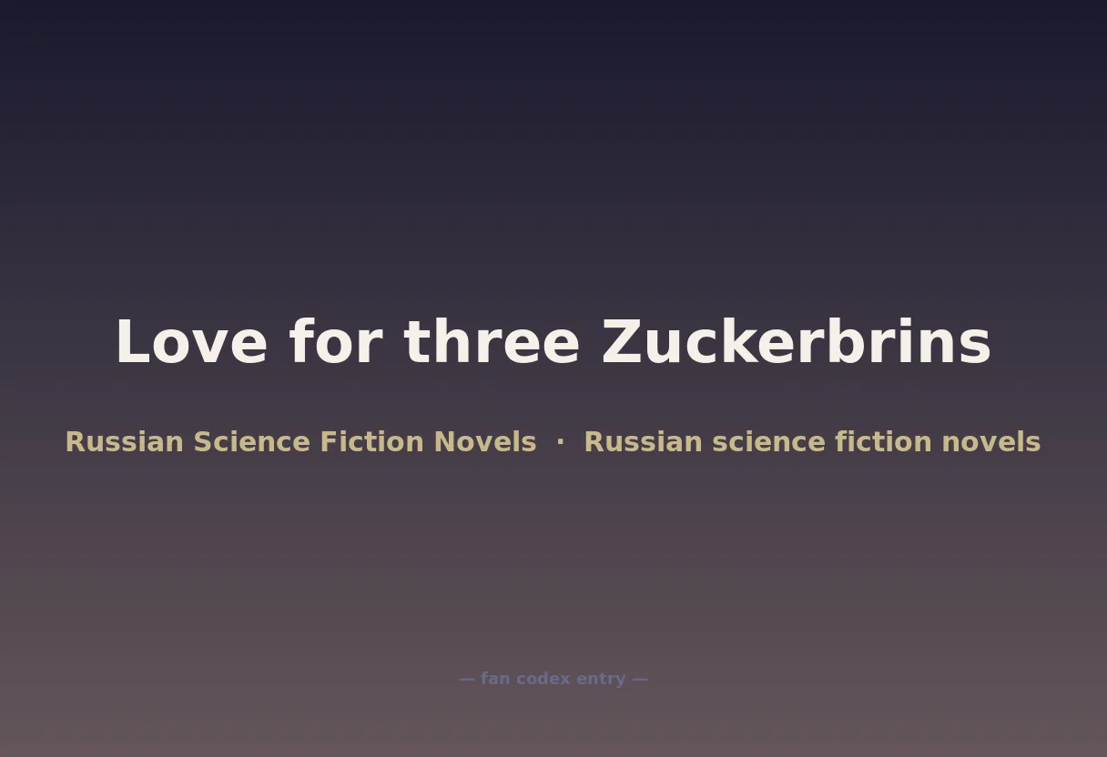 Love for three Zuckerbrins