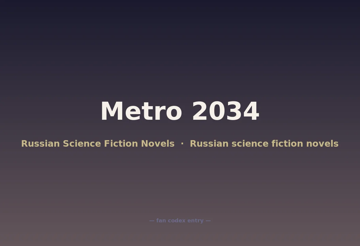Metro 2034