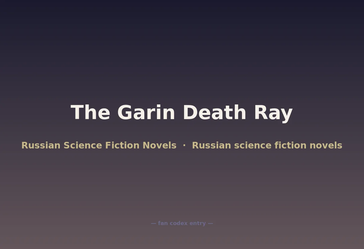 The Garin Death Ray