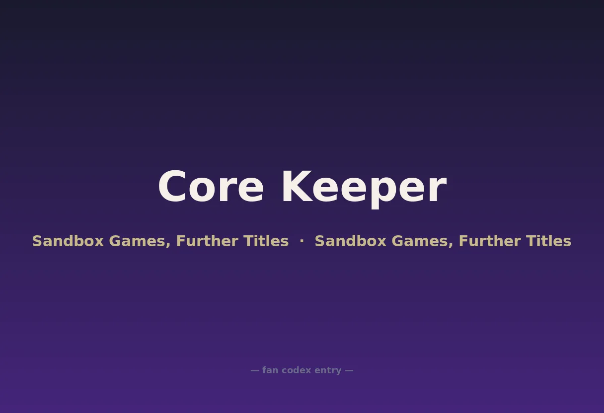 Core Keeper