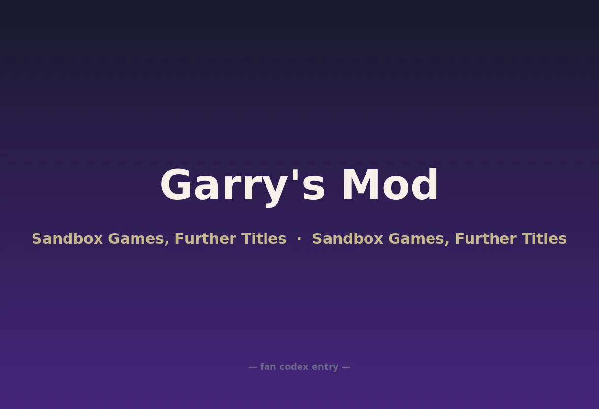Garry's Mod