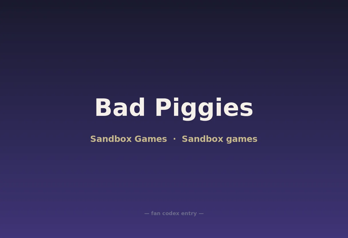 Bad Piggies