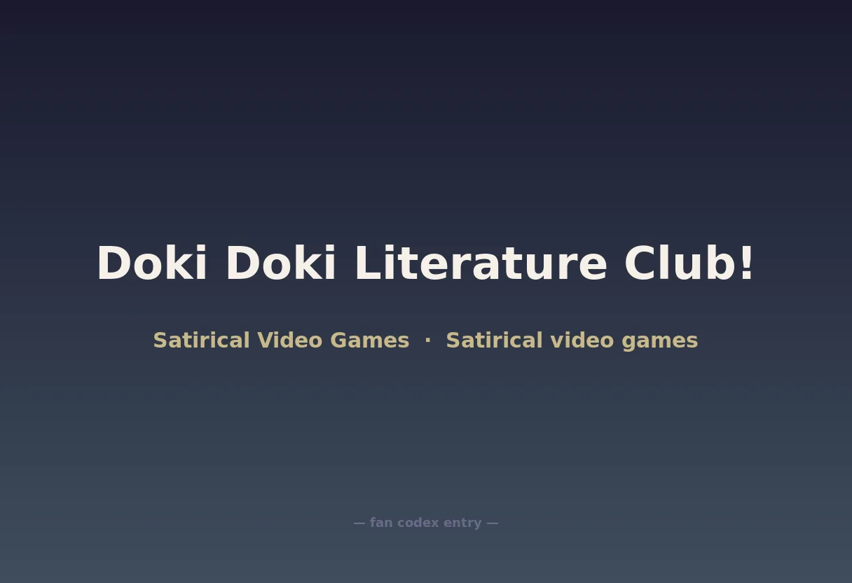 Doki Doki Literature Club!