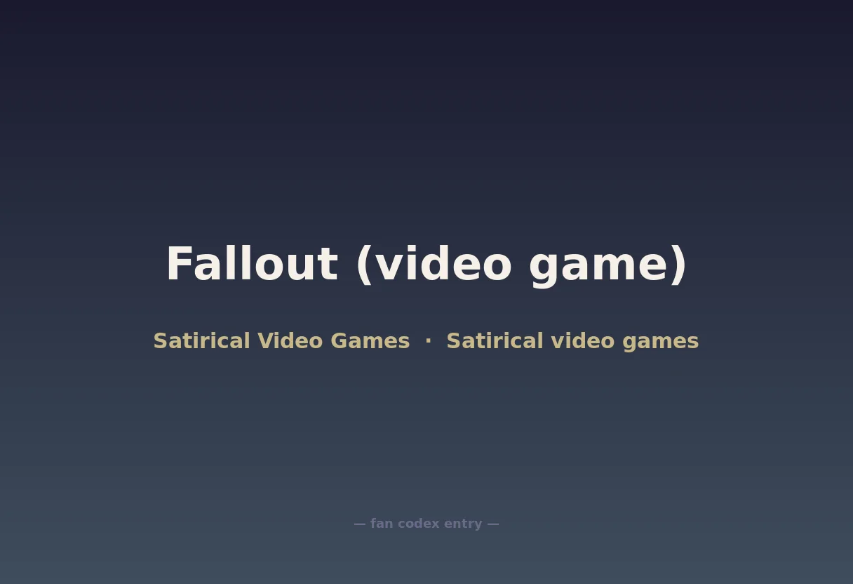 Fallout (video game)