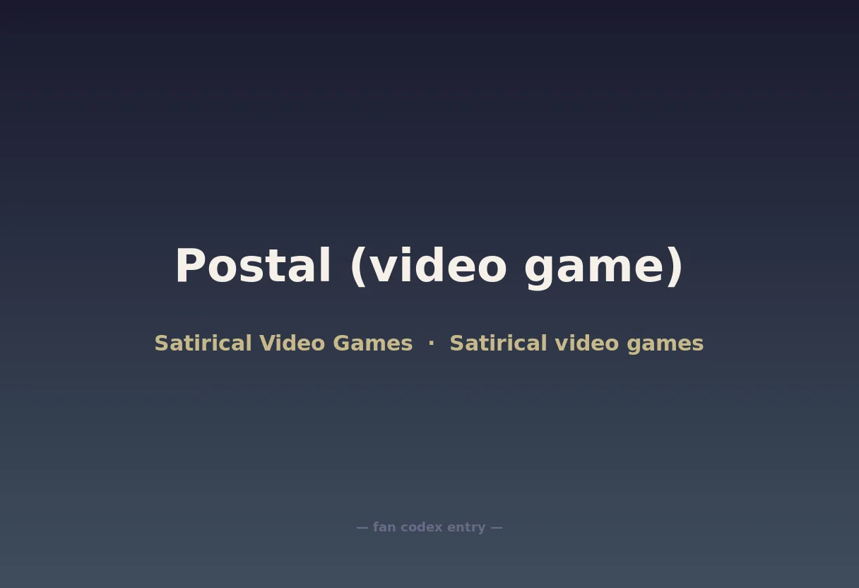 Postal (video game)