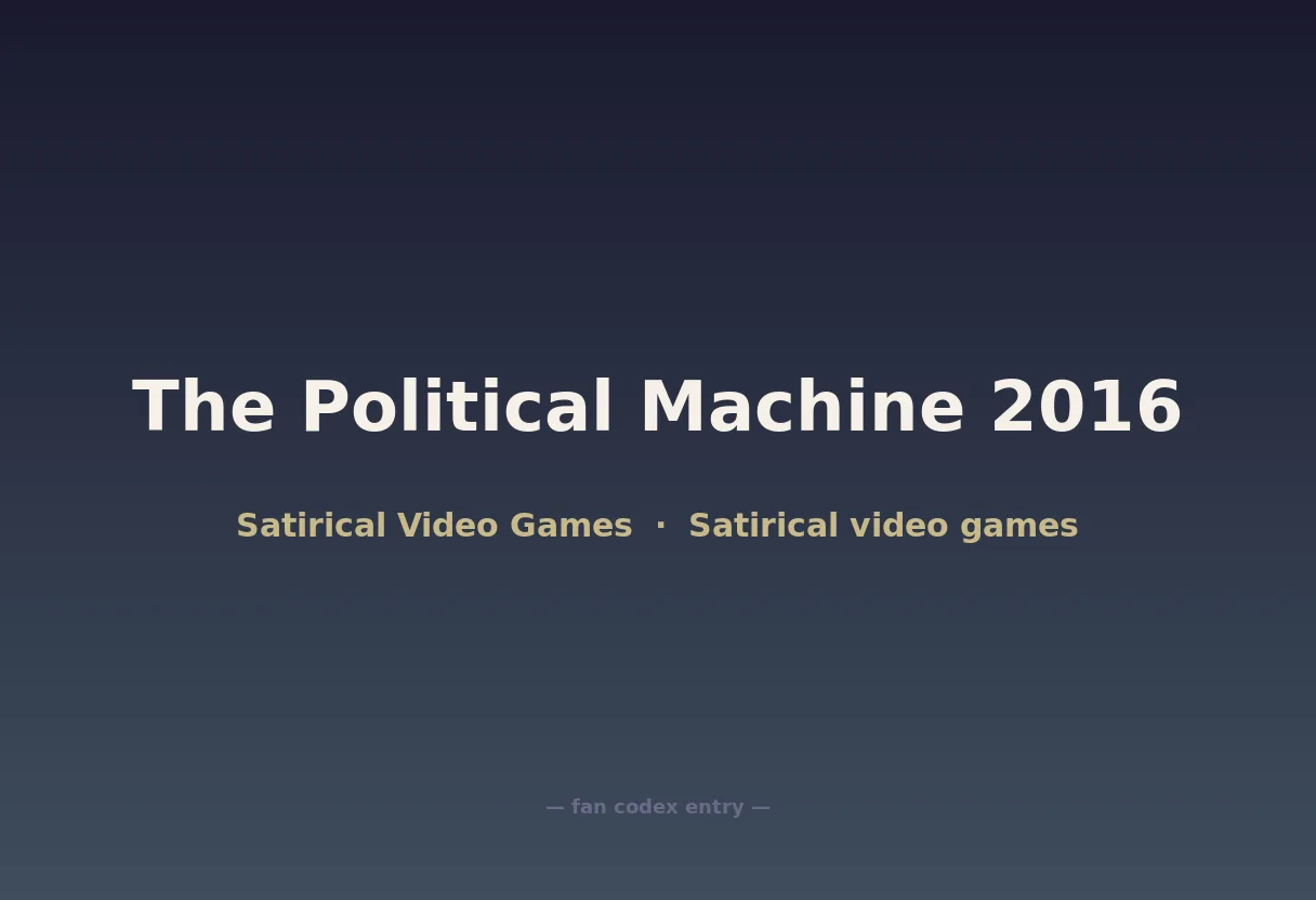 The Political Machine 2016
