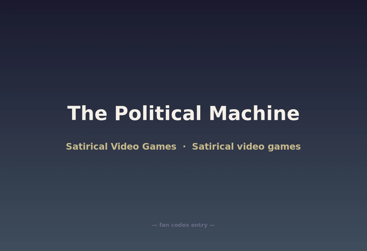 The Political Machine