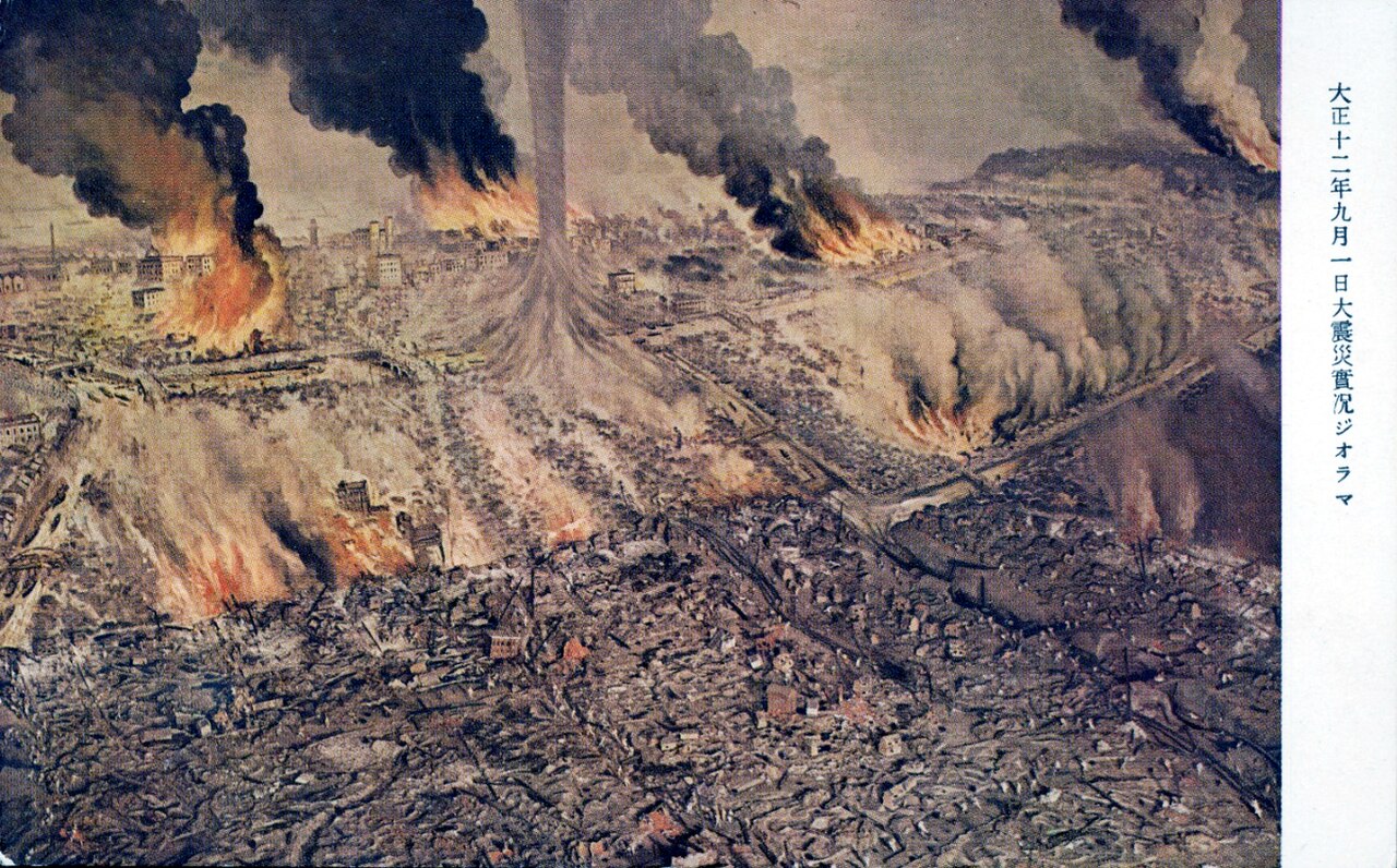 Diorama in Yokohama Earthquake Memorial Building 2