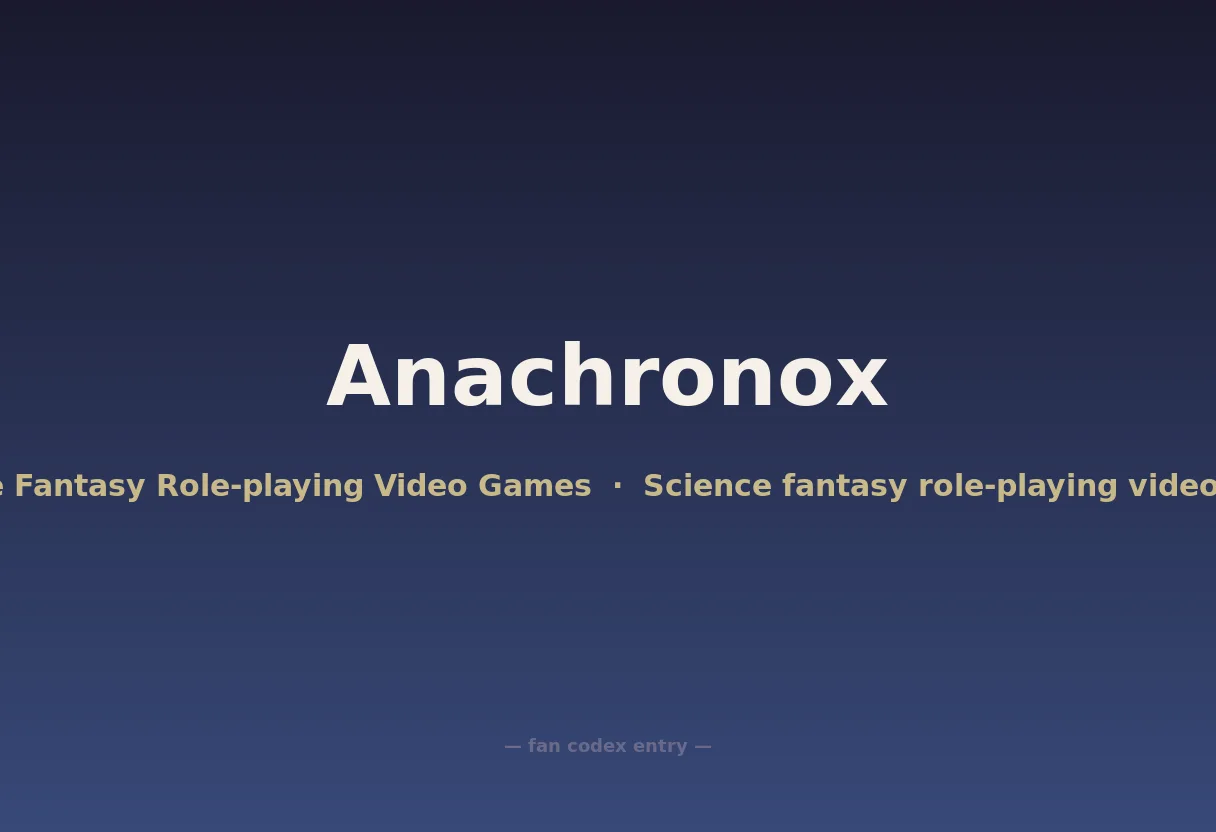 Anachronox