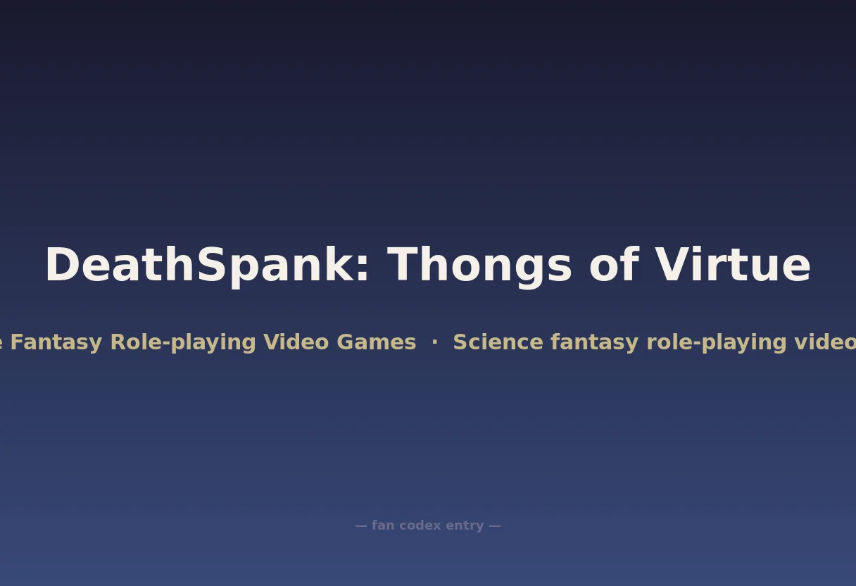 DeathSpank: Thongs of Virtue