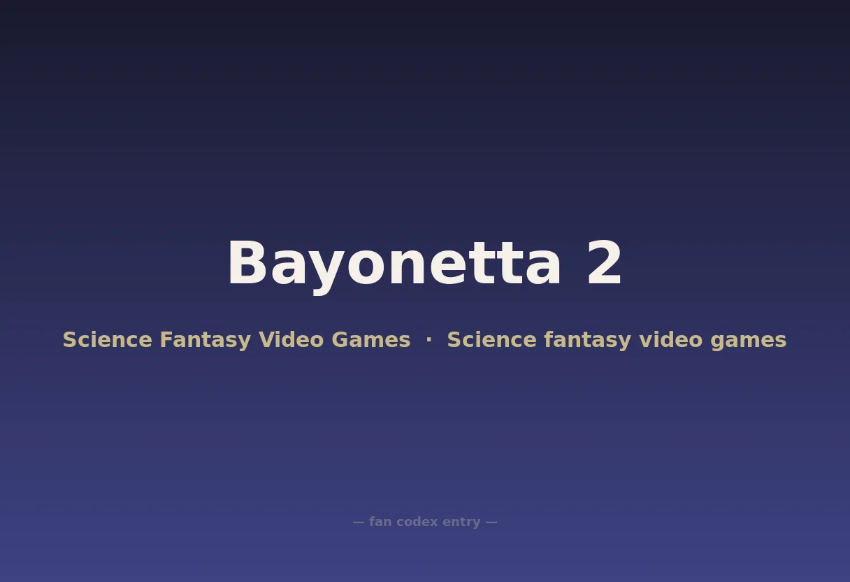 Bayonetta 2