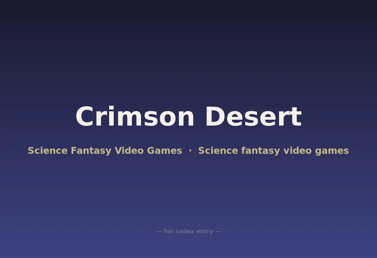 Crimson Desert