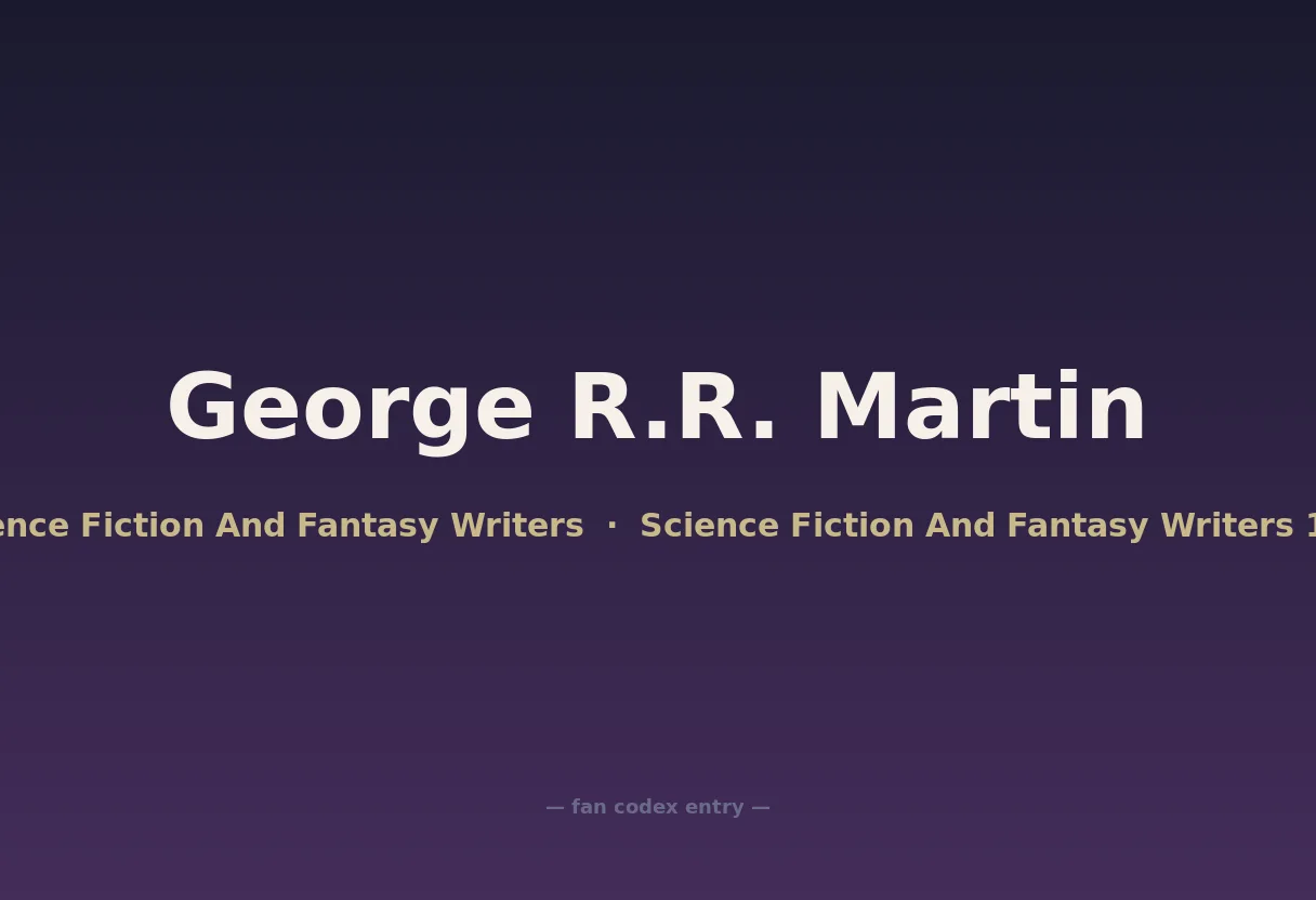 George R.R. Martin
