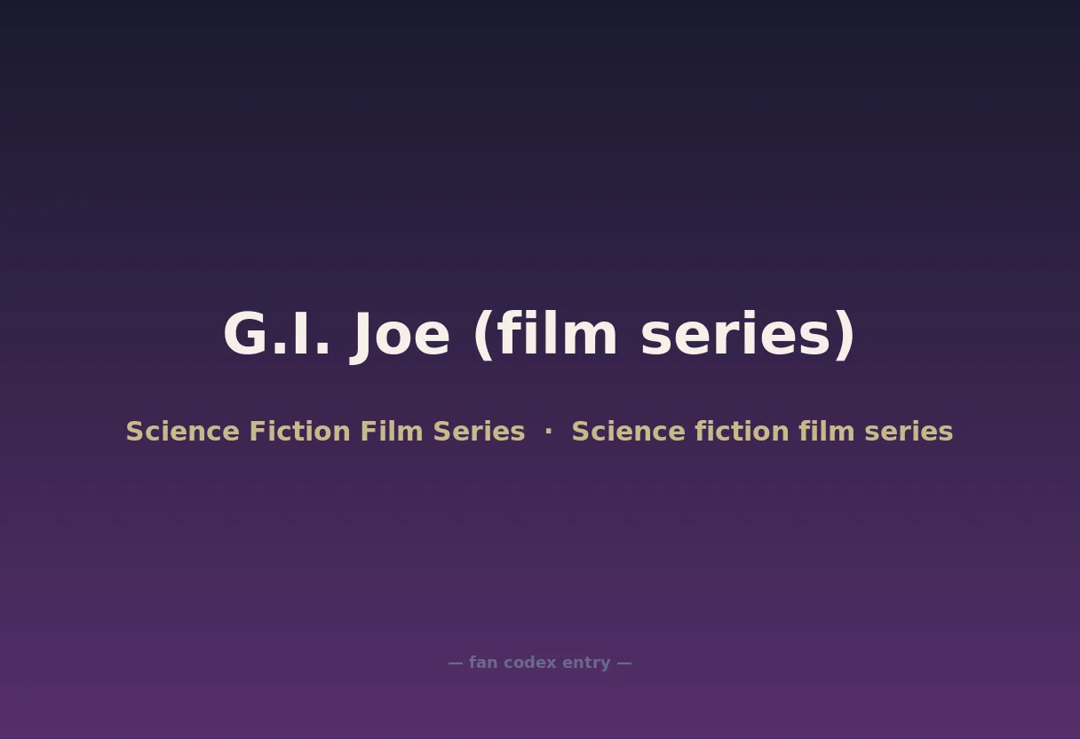 G.I. Joe (film series)