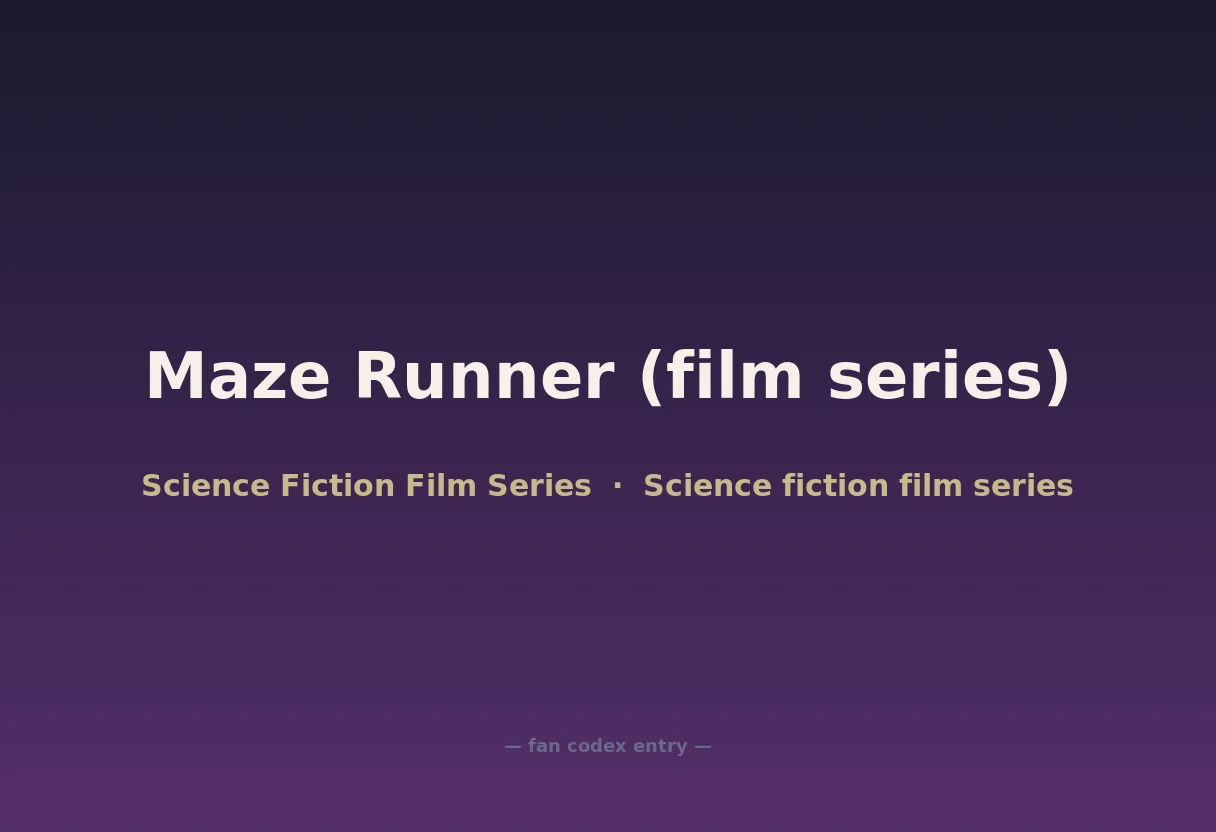 Maze Runner (film series)