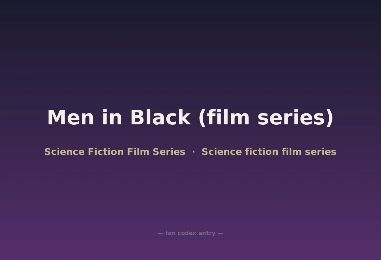Men in Black (film series)