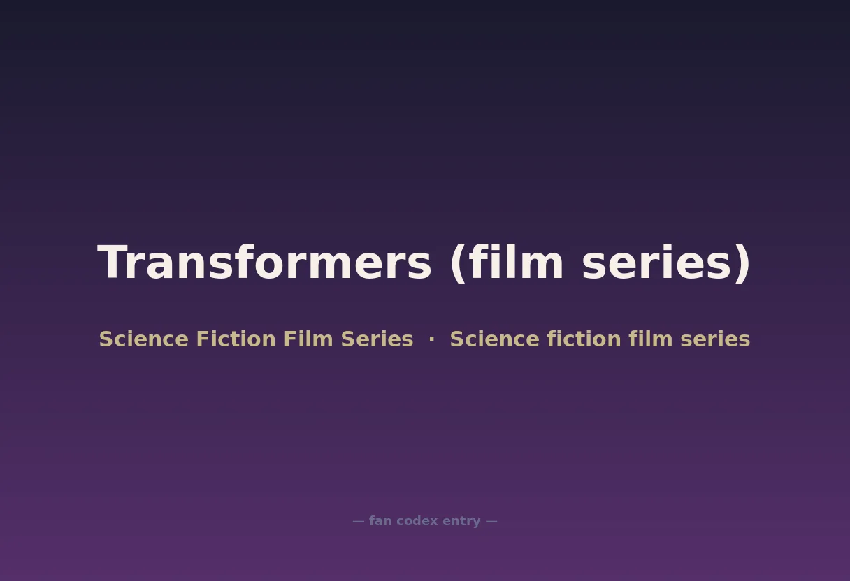 Transformers (film series)