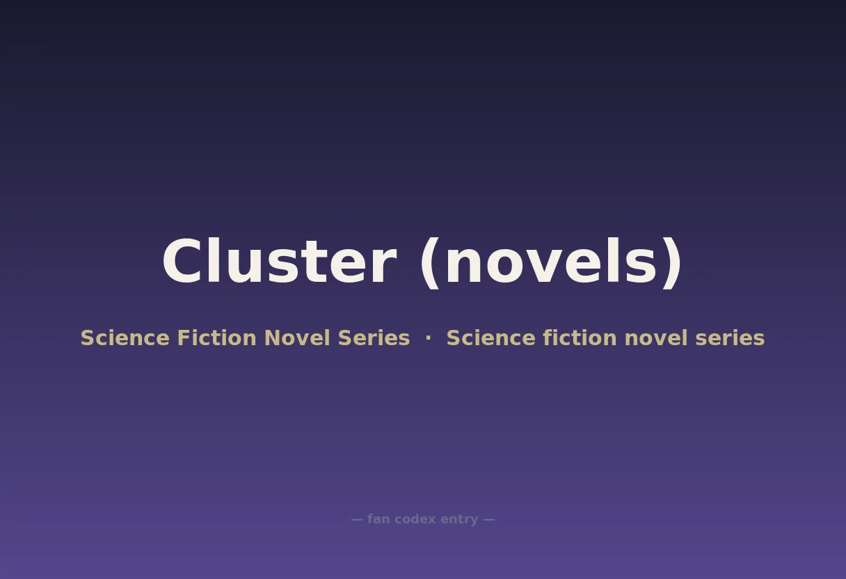 Cluster (novels)