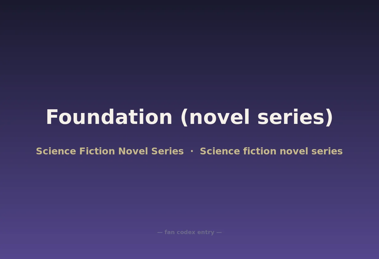 Foundation (novel series)