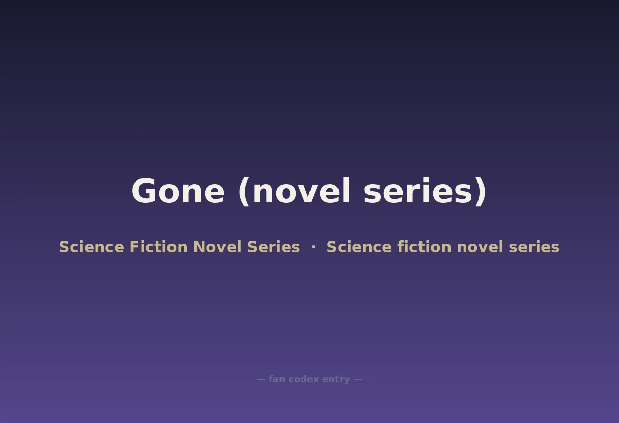 Gone (novel series)