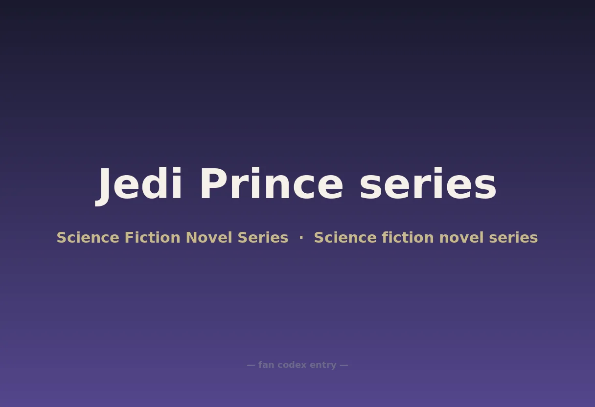 Jedi Prince series