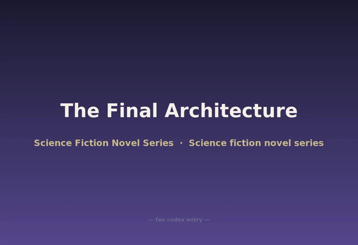 The Final Architecture