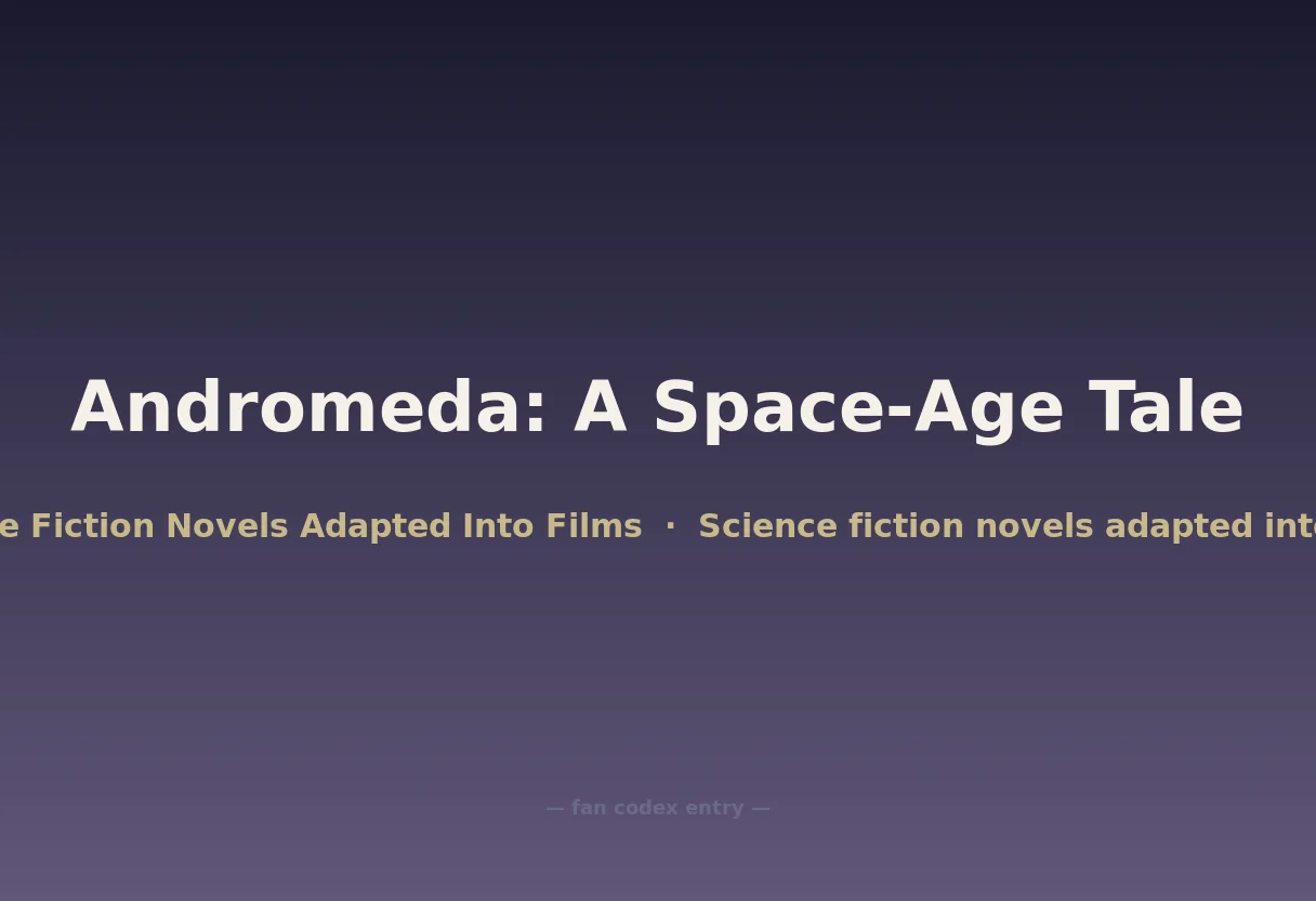 Andromeda: A Space-Age Tale