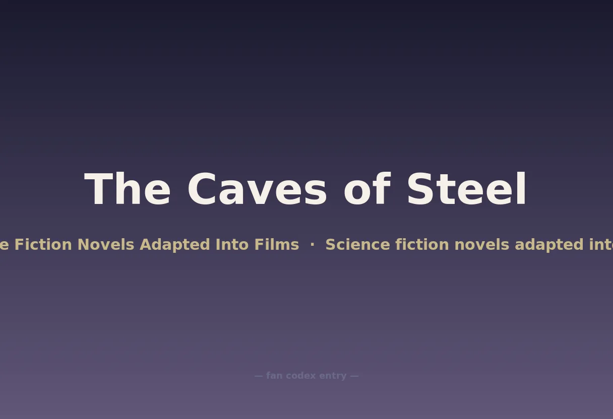 The Caves of Steel