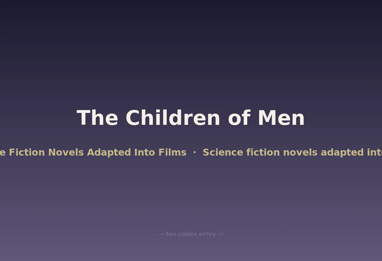 The Children of Men
