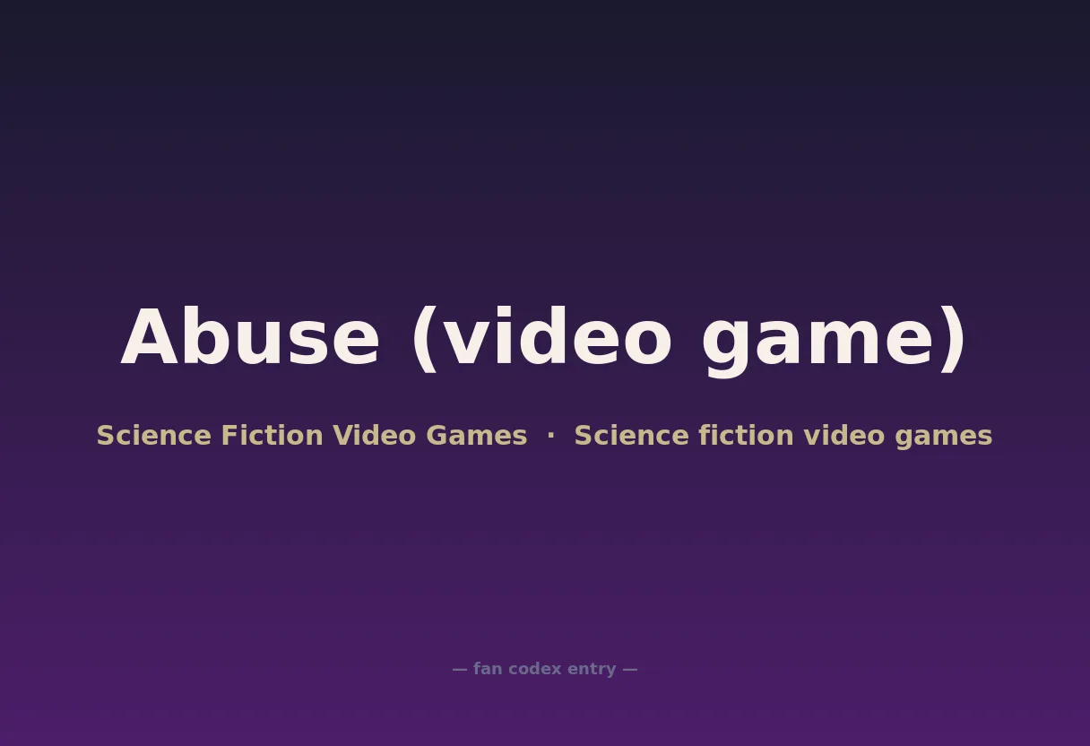 Abuse (video game)