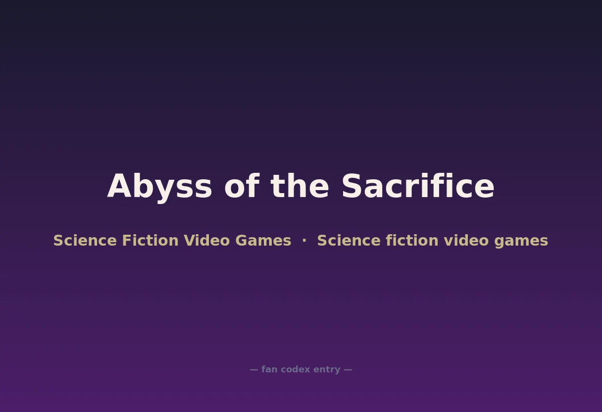 Abyss of the Sacrifice