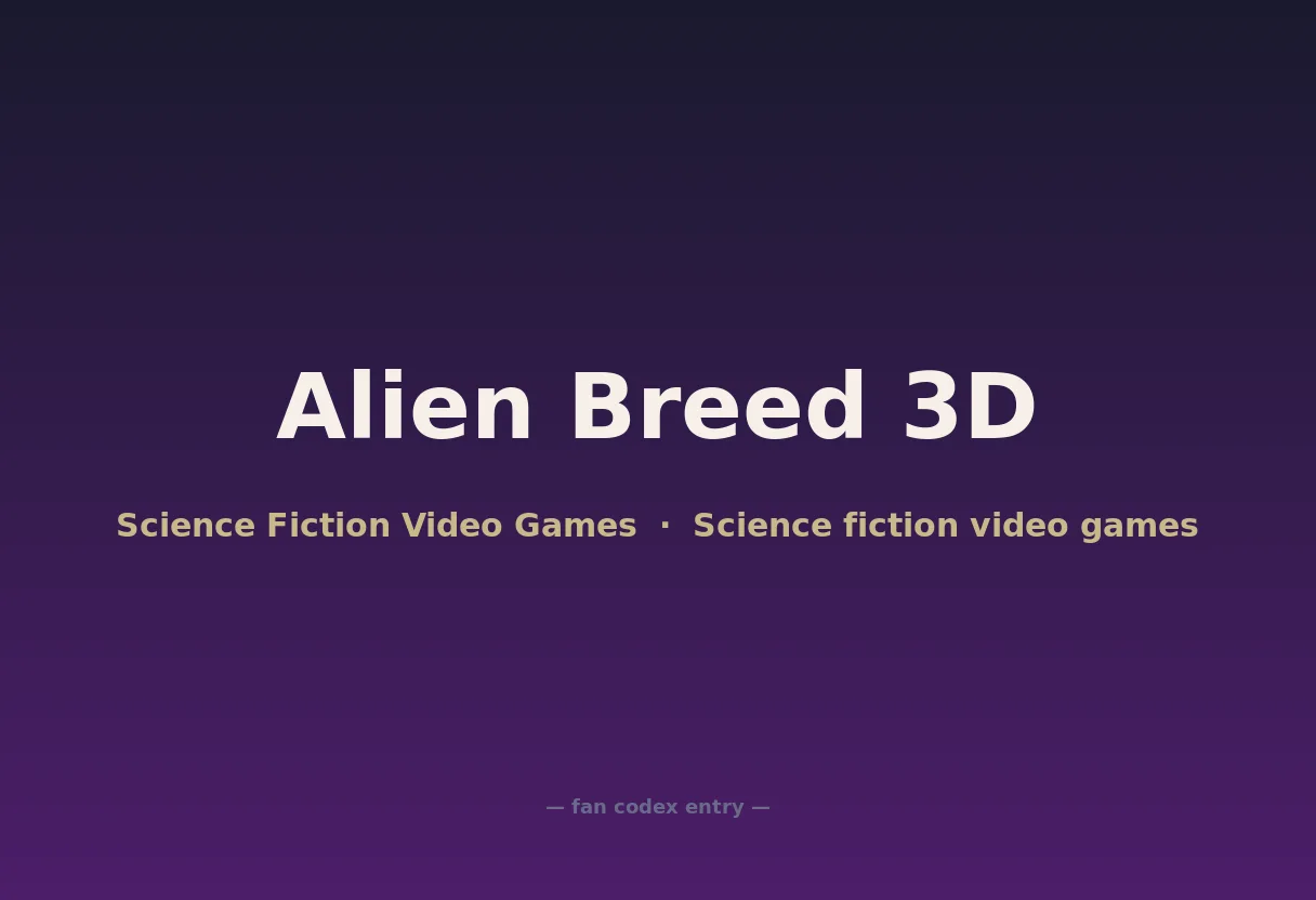 Alien Breed 3D