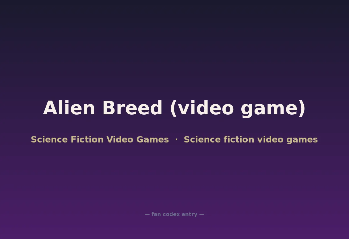 Alien Breed (video game)