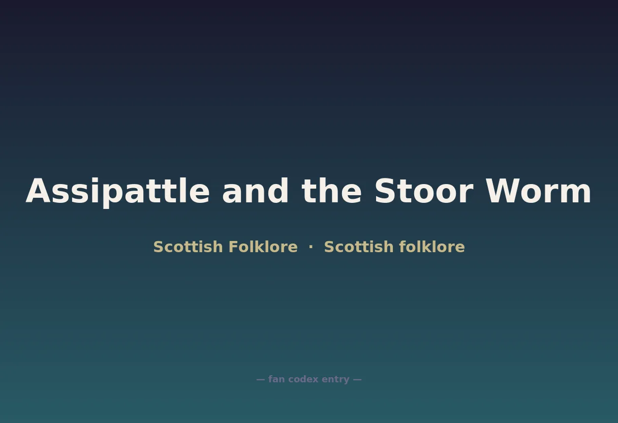 Assipattle and the Stoor Worm